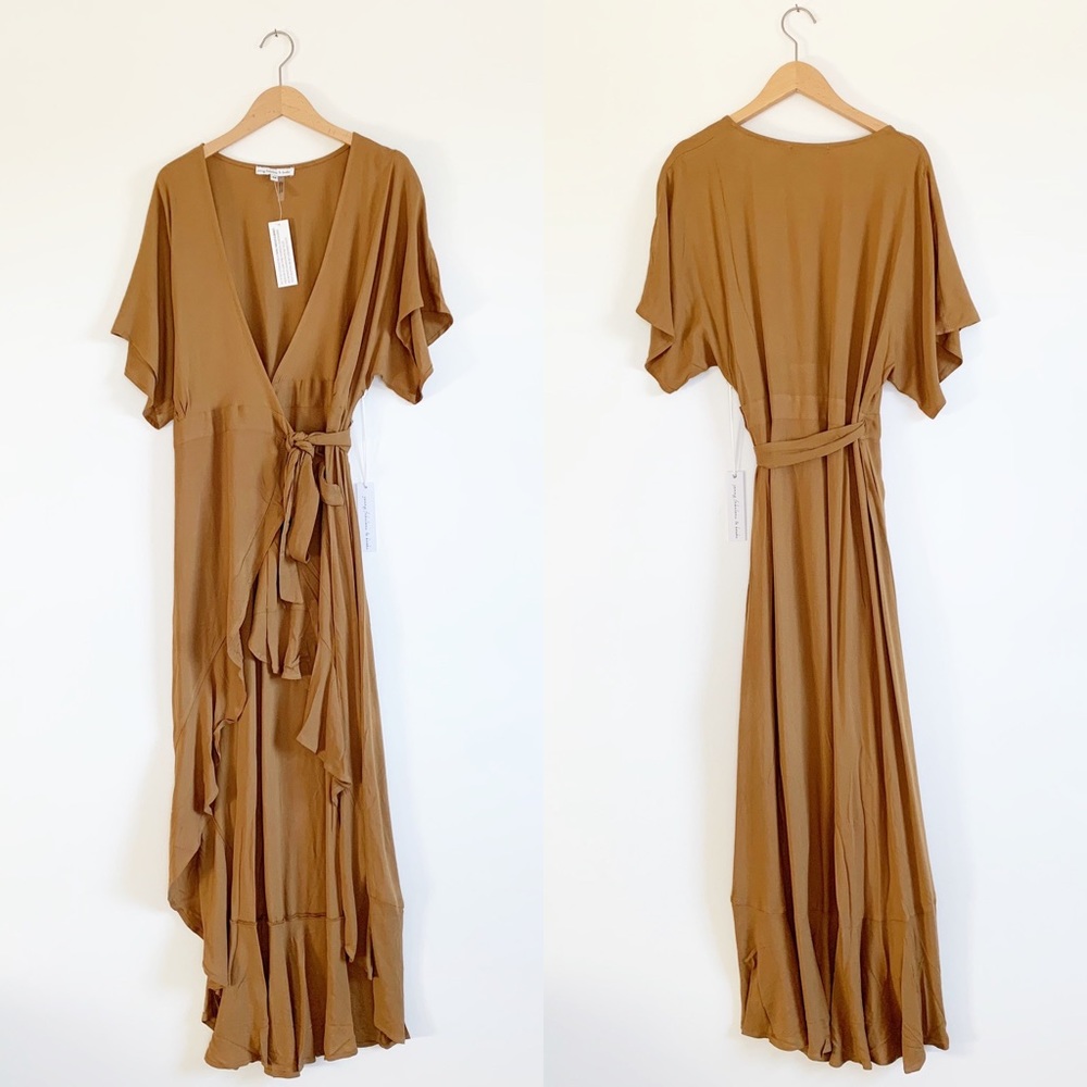 Young Fabulous & Broke | High Low Wrap Maxi Dress - Picture 1 of 6